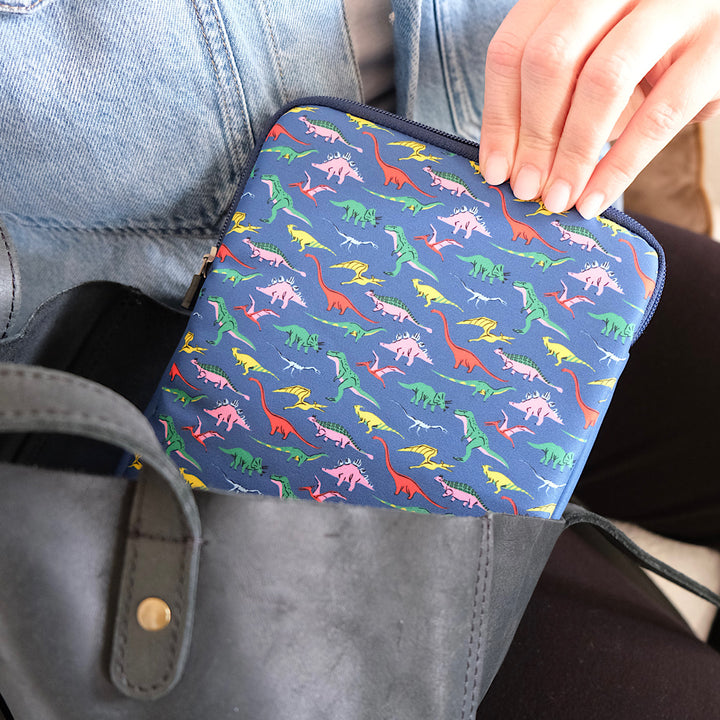 90's Dino Book Sleeve