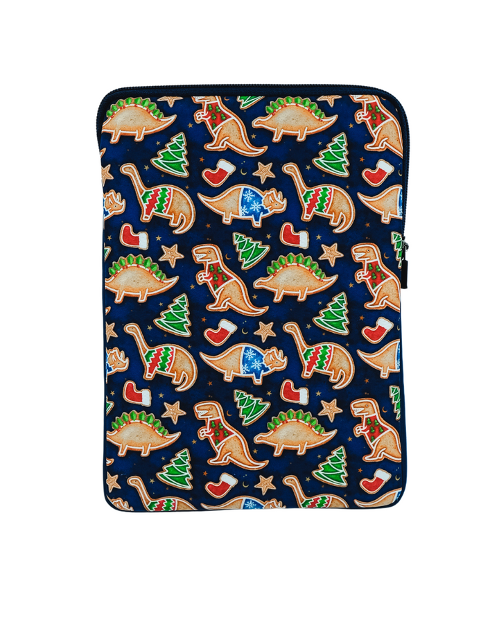 Holiday Dino Cookies Book Sleeves