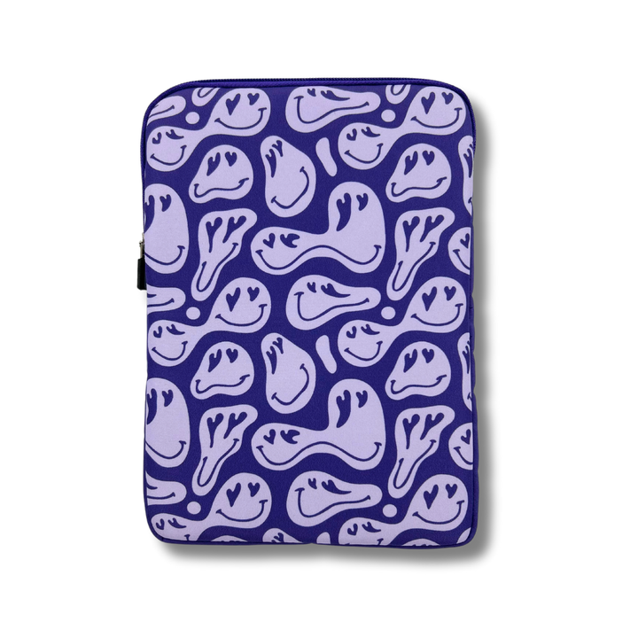 Purple Crazy in Love Book Sleeve