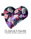 Book Beau REPLACEMENT COVER ONLY Swiftie - The Dark Era (Flat Minky) | Reading Pillow