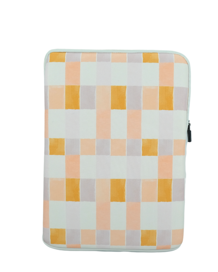 Homebody plaid Book Sleeve