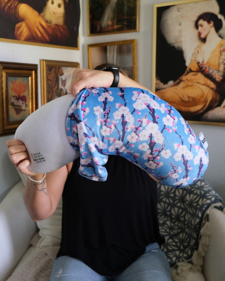REPLACEMENT COVER Cherry Blossom Reading Pillow
