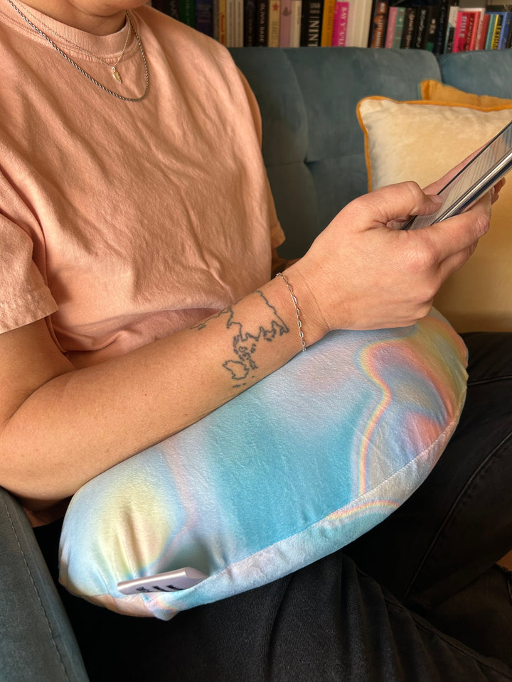 REPLACEMENT COVER Light Holographic Reading Pillow
