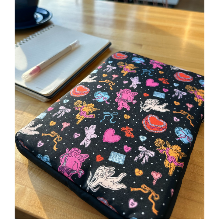 Dark Stupid Cupid Book Sleeve