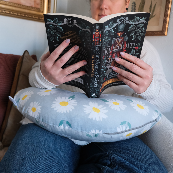 REPLACEMENT COVER Wild Daisies Reading Pillow