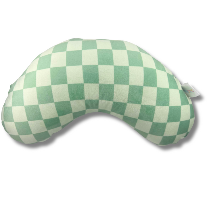 REPLACEMENT COVER Matcha checkers Reading Pillow