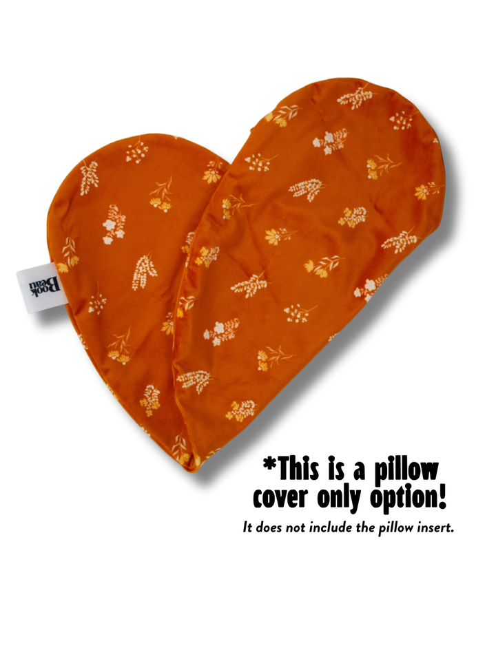 REPLACEMENT COVER Terracotta Blooms Reading Pillow