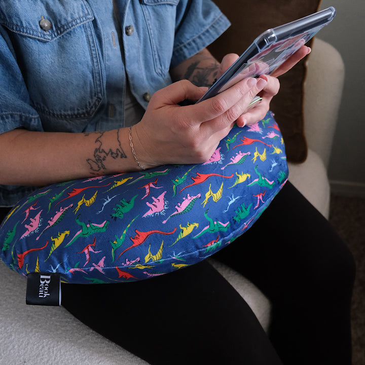 90's Dino Reading Pillow