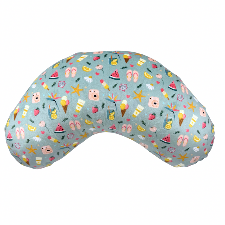 REPLACEMENT COVER Fun In the Sun (Flat Minky) | Reading Pillow