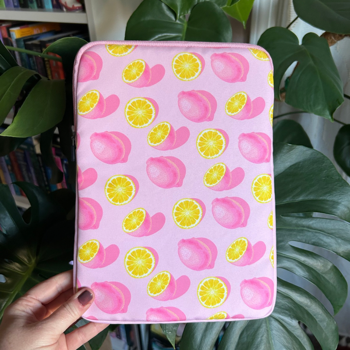 Pink Lemonade Book Sleeve