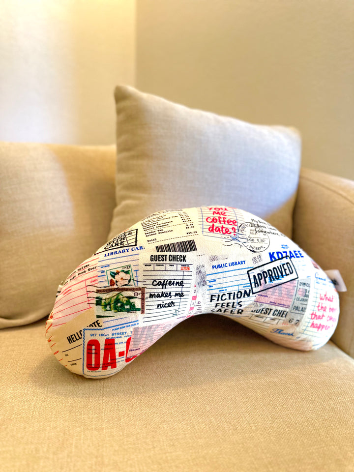 REPLACEMENT COVER Check it Out Reading Pillow