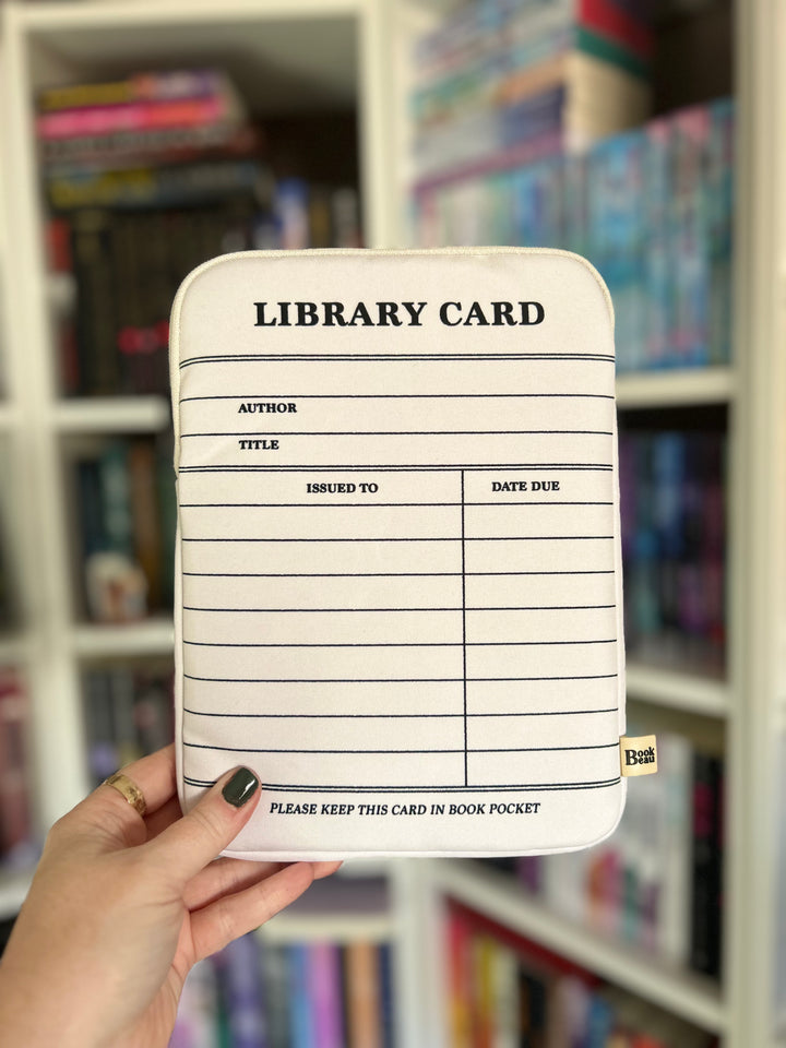 Generic Library Card Book Sleeve