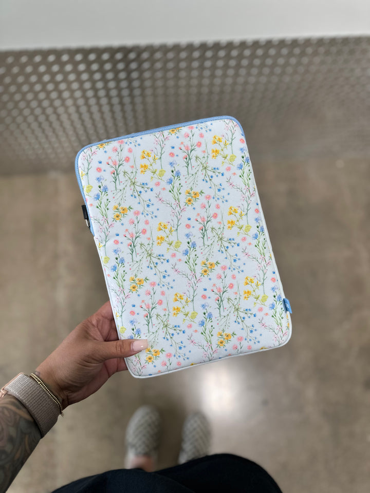 Gentle Spring Flowers Book Sleeve