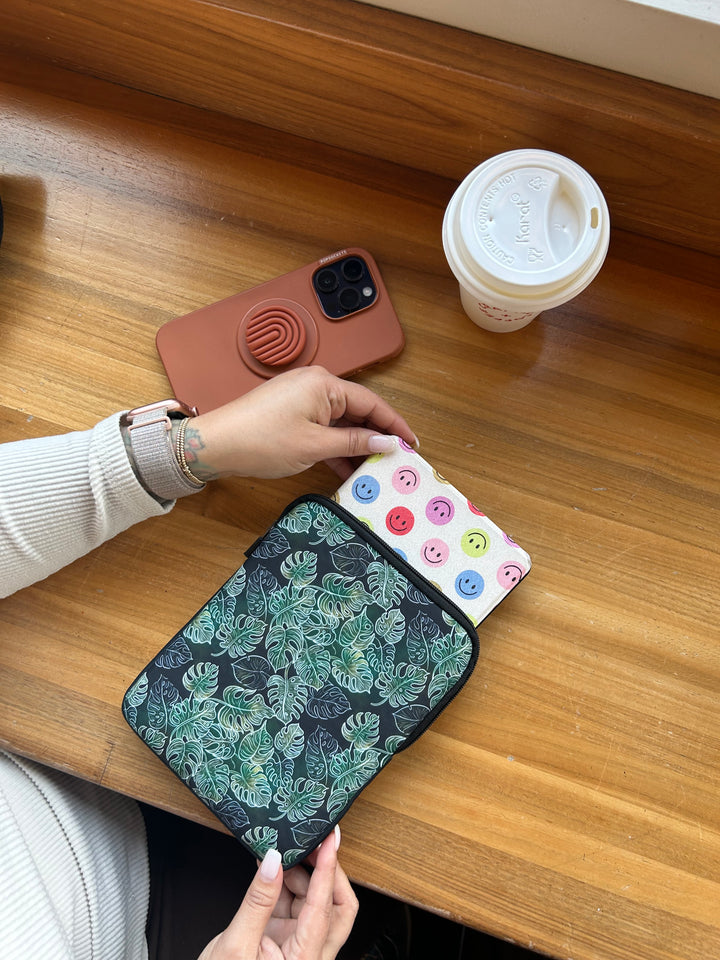 Monstera Book Sleeve