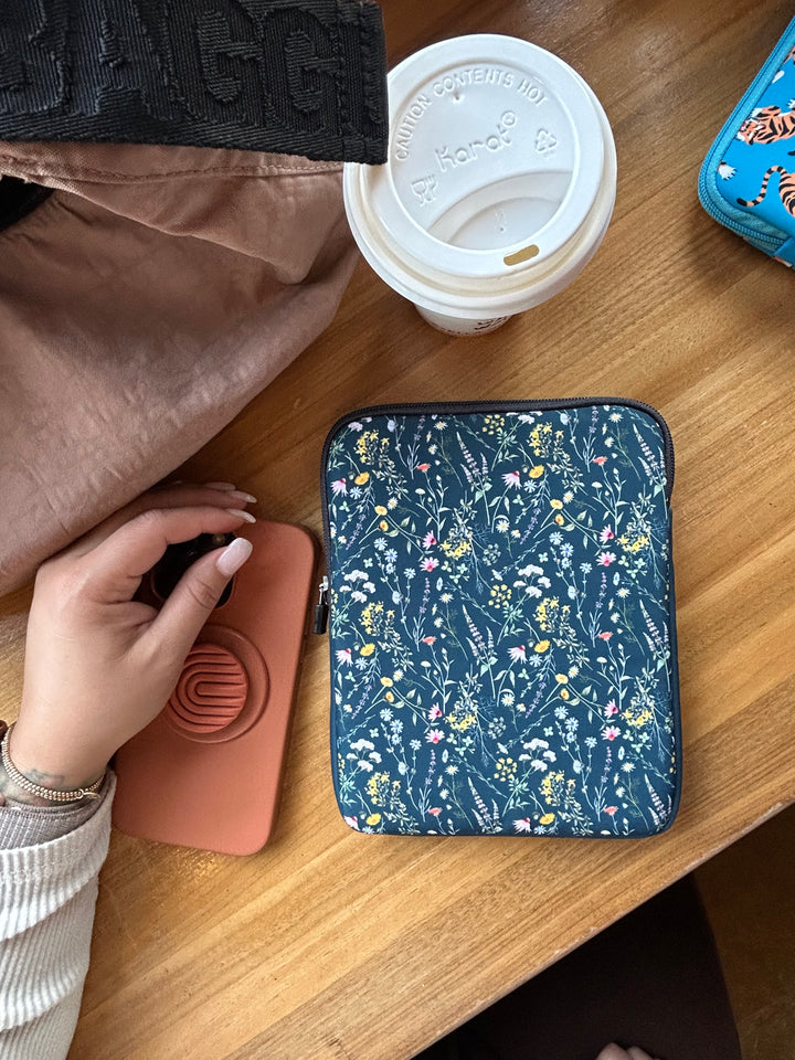 Wild Summer Flowers Book Sleeve