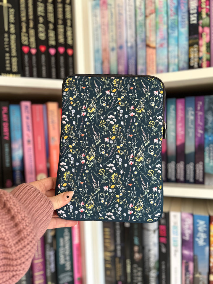 Wild Summer Flowers Book Sleeve