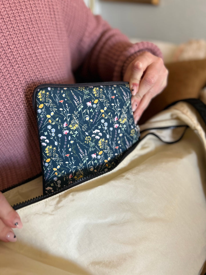 Wild Summer Flowers Book Sleeve