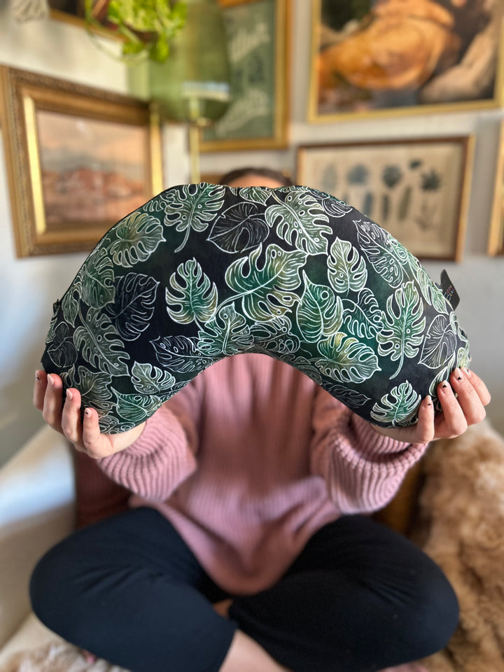 REPLACEMENT COVER Monstera Reading Pillow