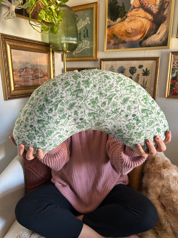 REPLACEMENT COVER Notes & Thoughts Reading Pillow