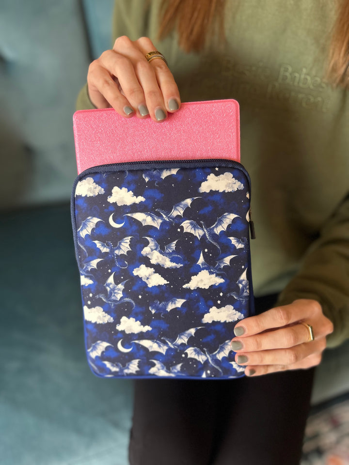 Night Flight Dragons Book Sleeve