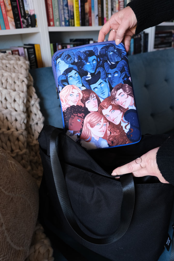 Ice Planet Selfie Book Sleeve