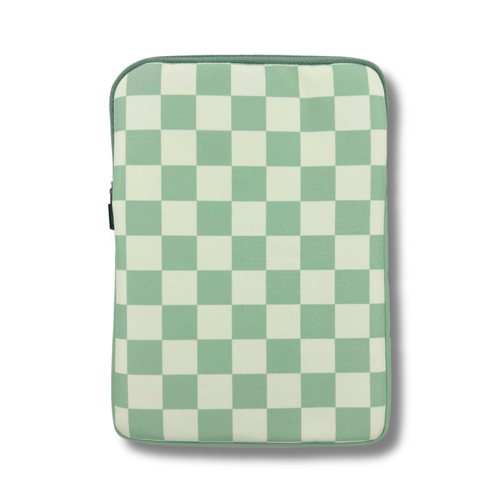 Matcha checkers Book Sleeve