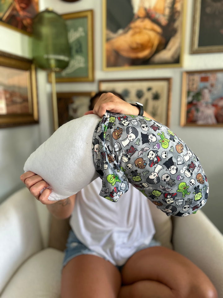 REPLACEMENT COVER Little Monsters Reading Pillow