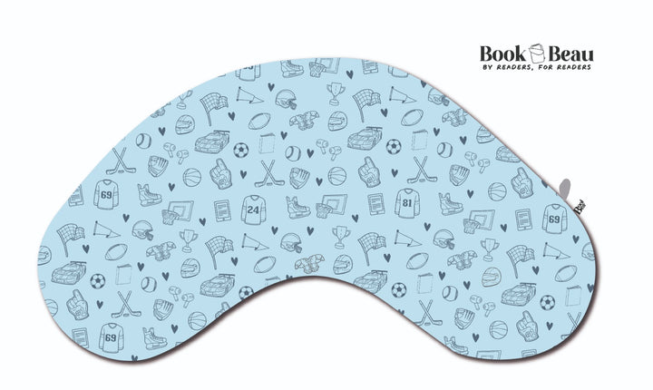 Sports Romance Reading Pillow