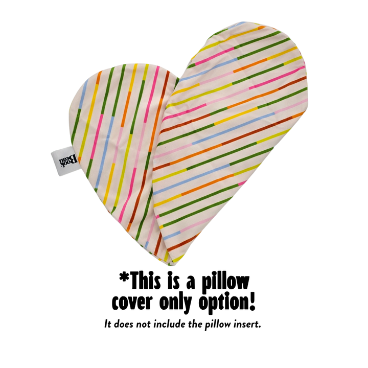 REPLACEMENT COVER Bright Stripes Reading Pillow