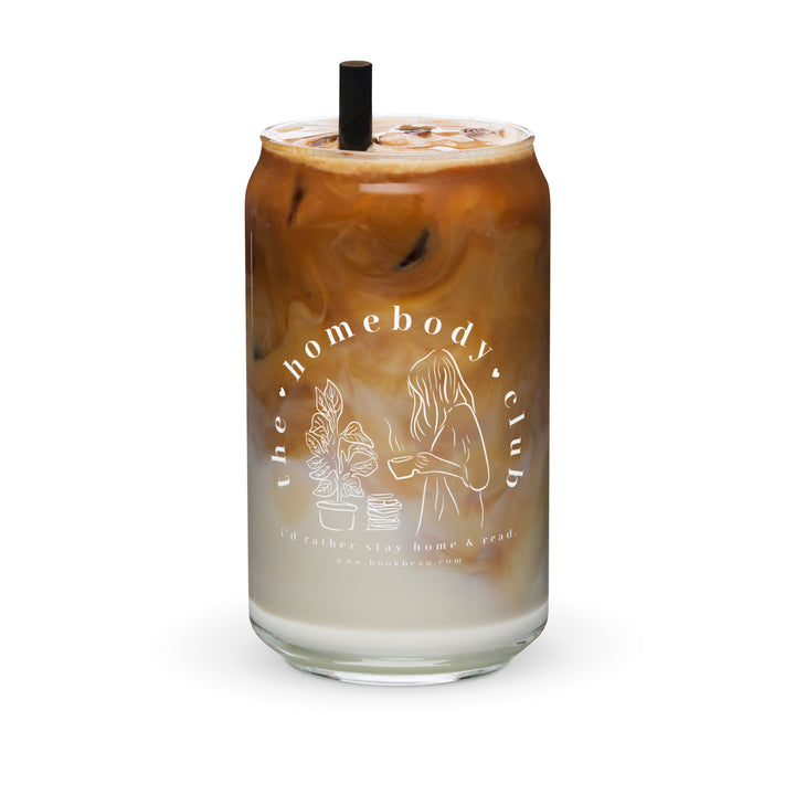 "Homebody Club" Glass