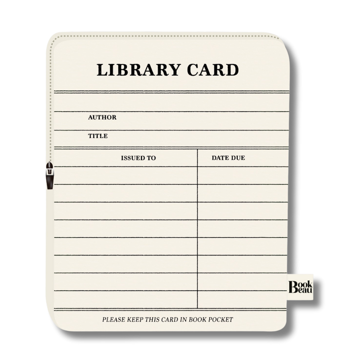 Generic Library Card Book Sleeve
