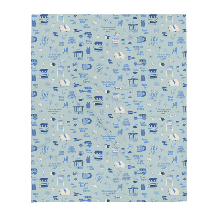 Life In Starts Hollow Throw Blanket