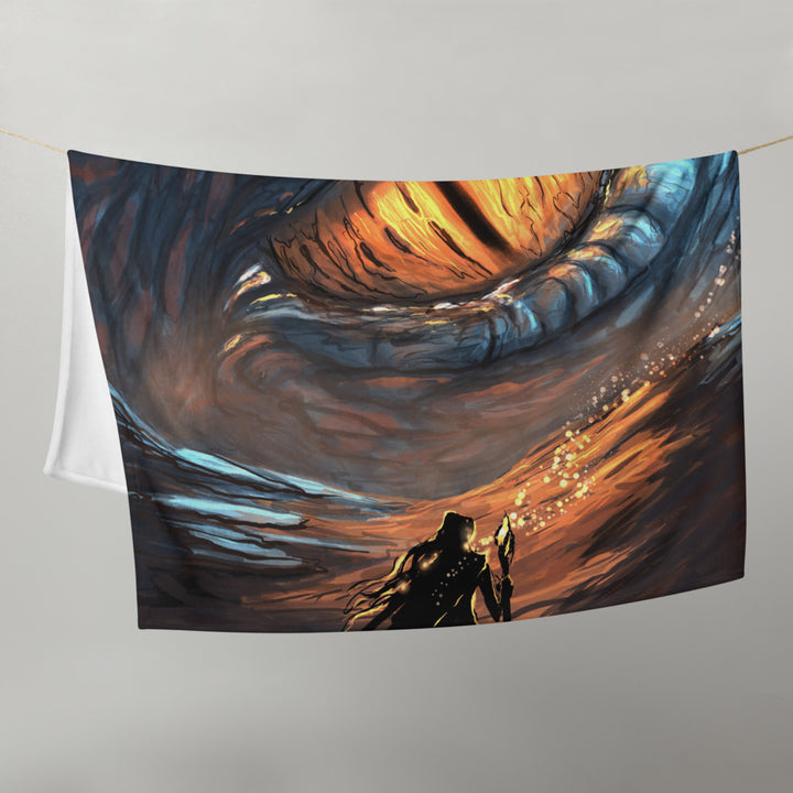 Dragon Eye Throw Blanket