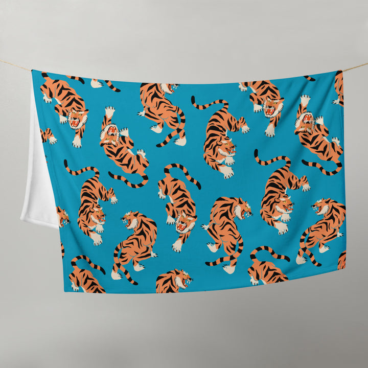 Tigers Throw Blanket