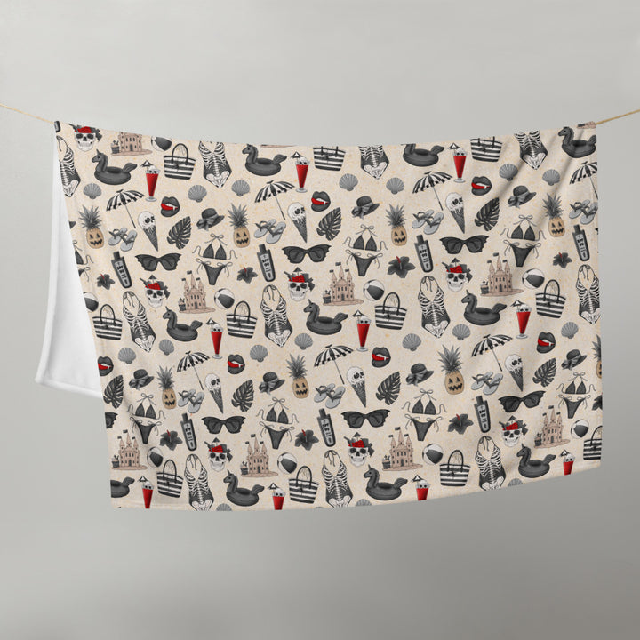 Vamp Summer Throw Blanket