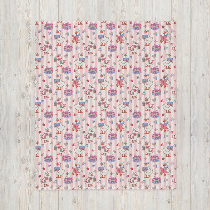 Goose-N-Books Throw Blanket