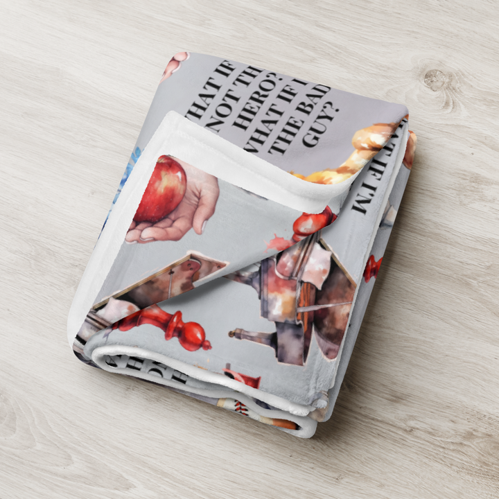 Lion and the Lamb Throw Blanket