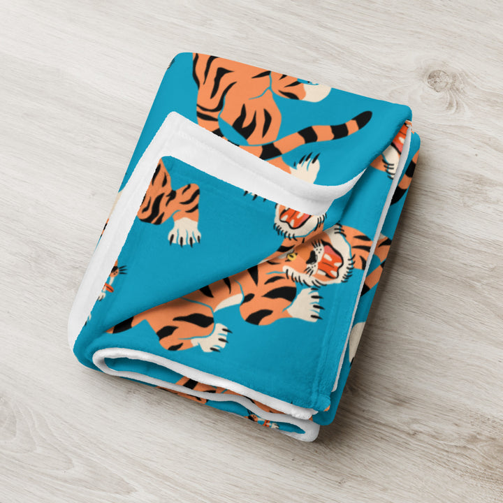Tigers Throw Blanket
