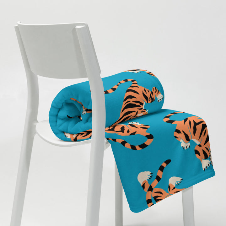 Tigers Throw Blanket