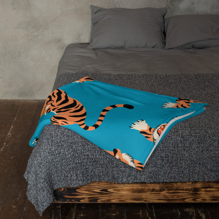 Tigers Throw Blanket