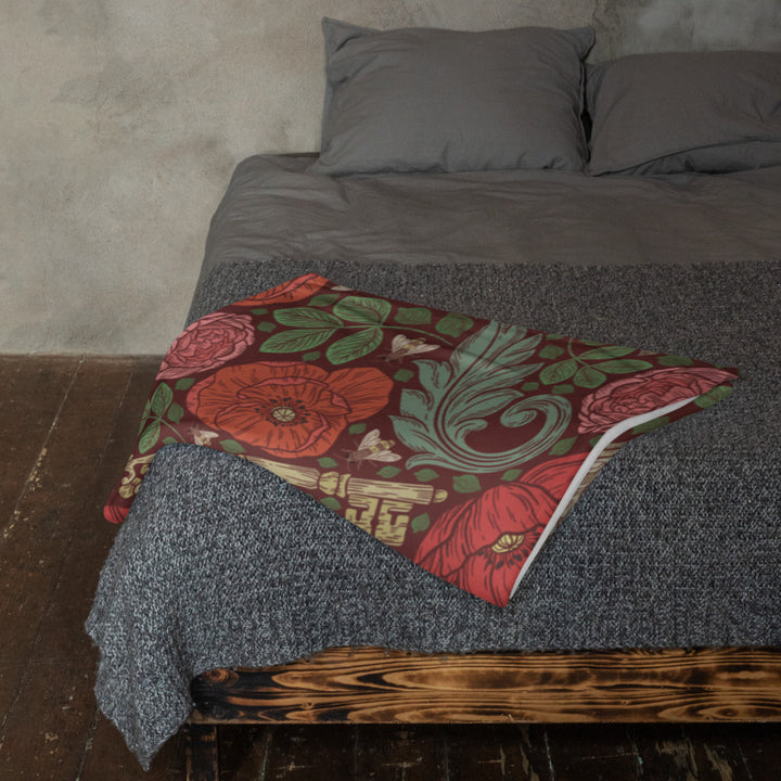 Secret Garden Throw Blanket