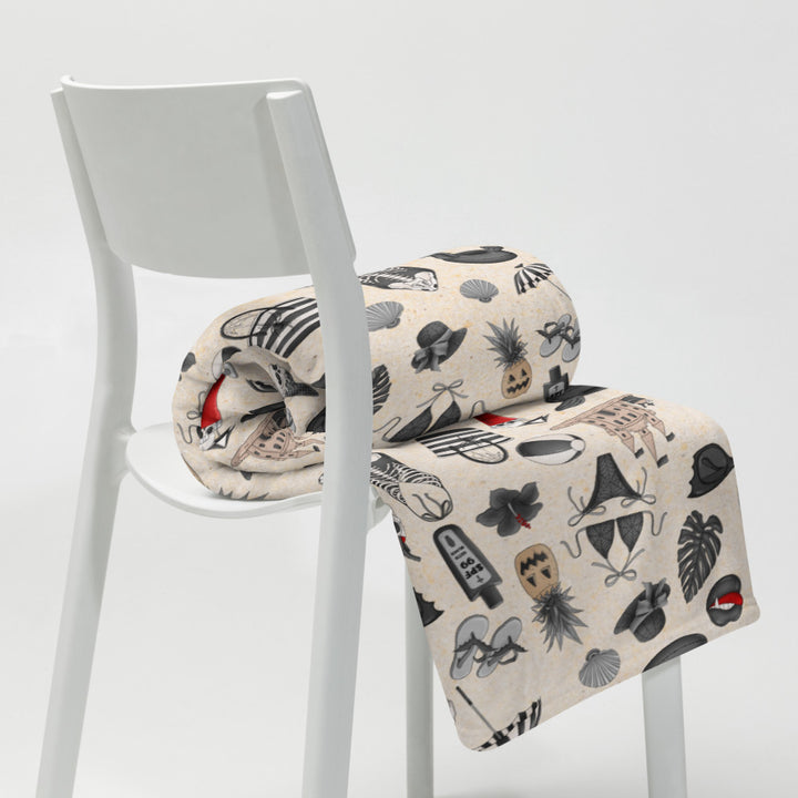 Vamp Summer Throw Blanket