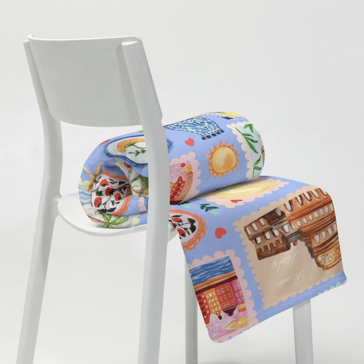 Around the World Throw Blanket
