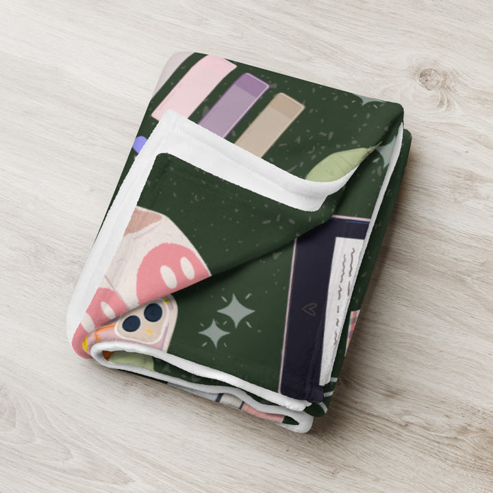 Just a Reader Throw Blanket