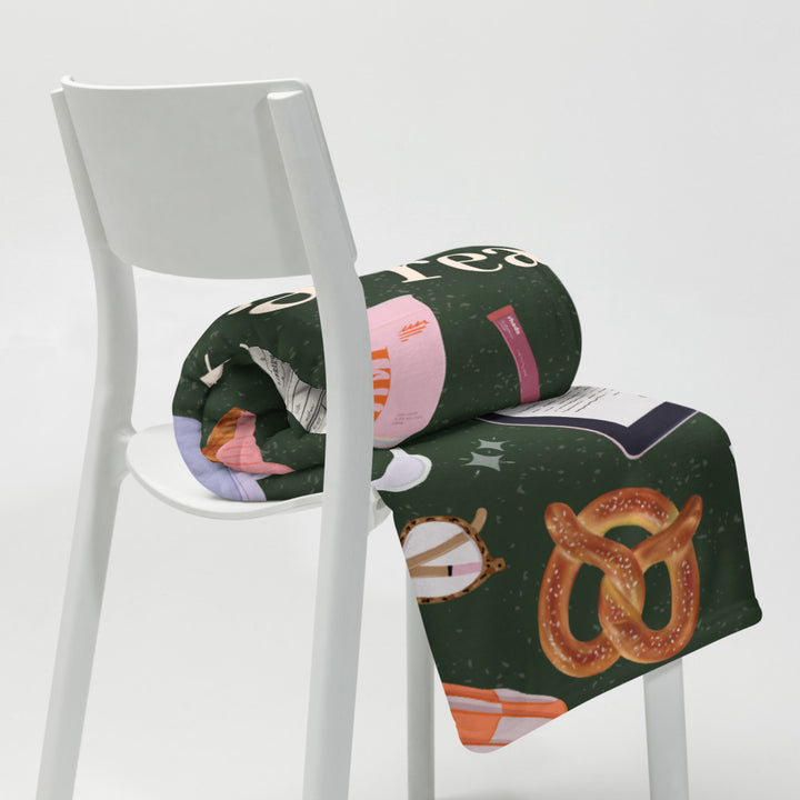 Just a Reader Throw Blanket