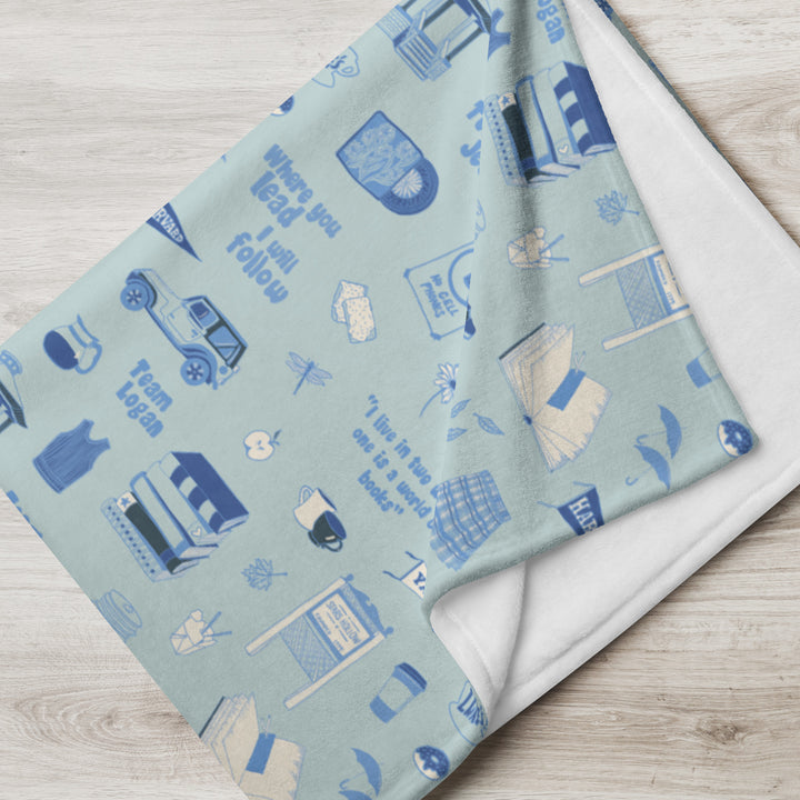 Life In Starts Hollow Throw Blanket