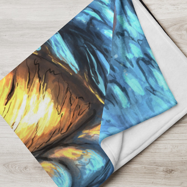 Dragon Eye Throw Blanket