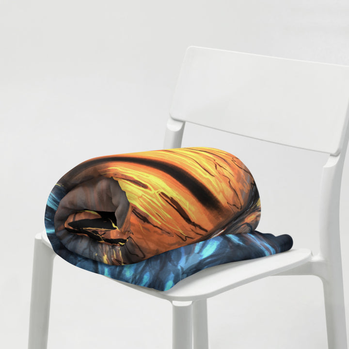 Dragon Eye Throw Blanket