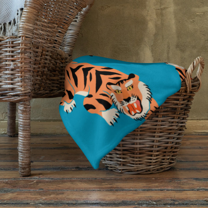 Tigers Throw Blanket