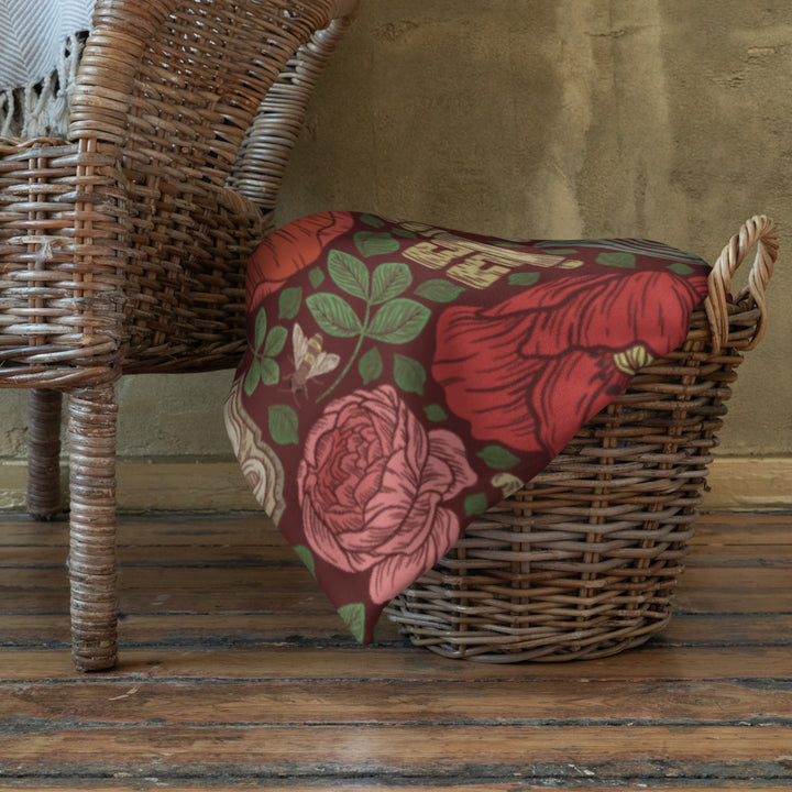 Secret Garden Throw Blanket